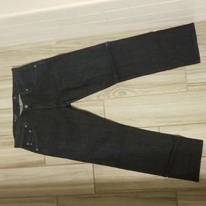 Matchbox slim straight, dark indigo (blue black)